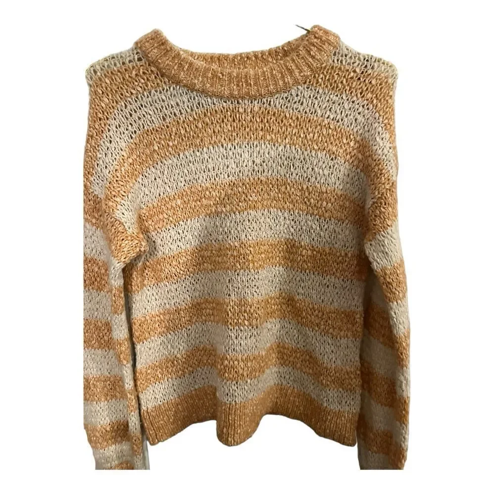 Madewell | Baez Pullover Sweater in Stripe | XS